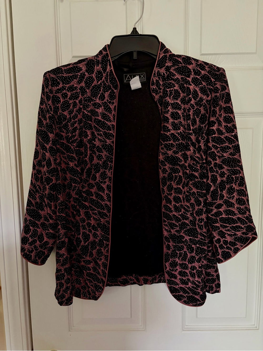 Vintage Alex Evenings sparkly jacket